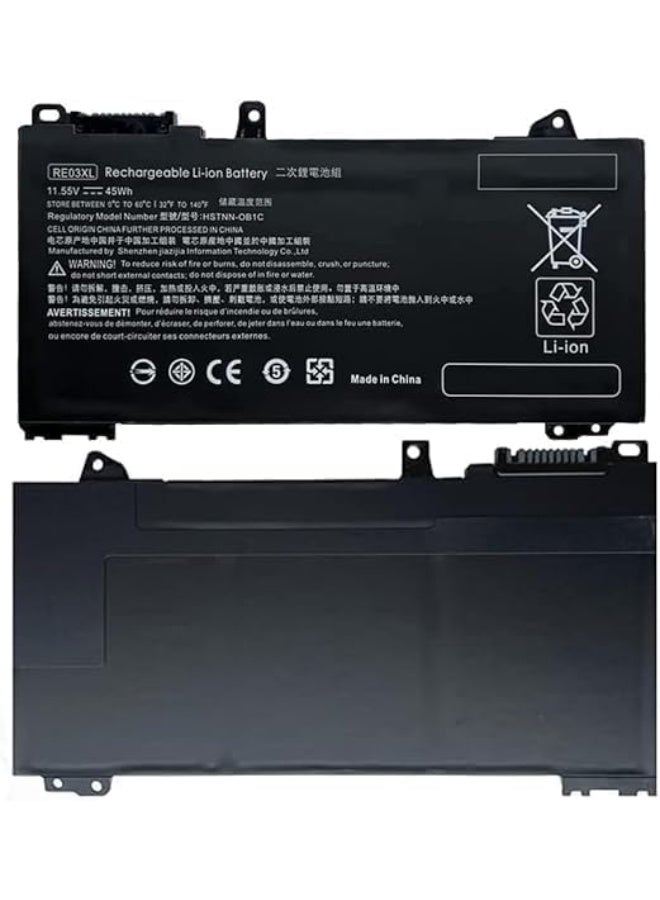 Battery RE03XL for/H.P' Pro.Book 450 G6 450 G7 440 G6 430 445 455R G6 430 440 445 G7 Series HSTNN-OB1C HSTNN-UB7R - Image 3