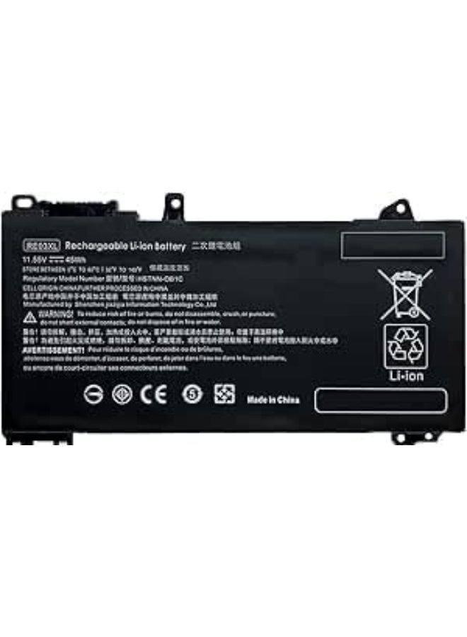 Battery RE03XL for/H.P' Pro.Book 450 G6 450 G7 440 G6 430 445 455R G6 430 440 445 G7 Series HSTNN-OB1C HSTNN-UB7R - Image 1