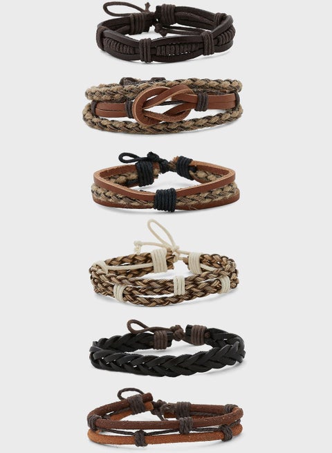 6 Pack Bracelet Set