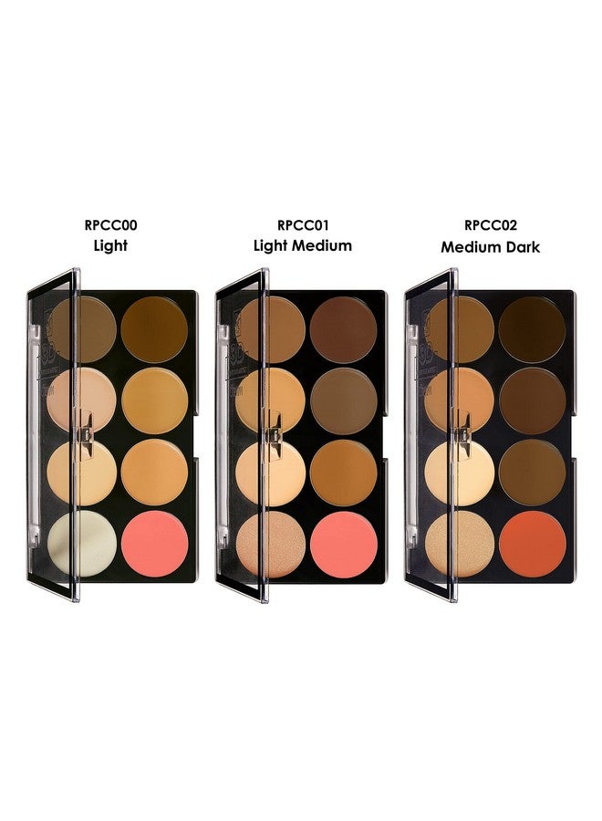 Ruby Kisses 3D Cream Contour Artist Set 3 Pack (Light Light Medium Medium Dark) - Image 3