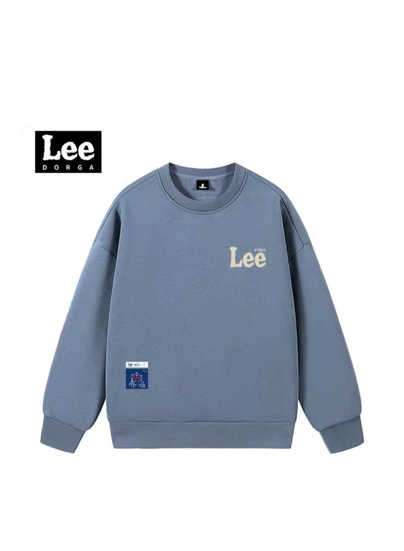 LEE Lee Brand Hoodie Loose Casual Round Neck Long Sleeved Hoodie  - Image 1
