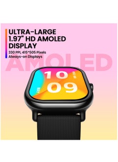 Zeblaze Smart Watch AMOLED 260mAh Smart Watches for Men Women Bluetooth Make/Answer Calls Fitness Modes and  Sleep Modes Multi-app Message Reminder Multi Language Black  - Image 2