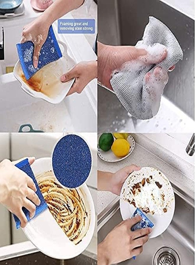 PIERCELL ENTERPRISE Piercell Kitchen Dish Wash Sponge, Multi-Use, Non-Scratch Scrubber, Heavy Duty Scrub for Dishwashing, Kitchen Sponge for Hard Surface Tools.(Single pcs) - Image 4