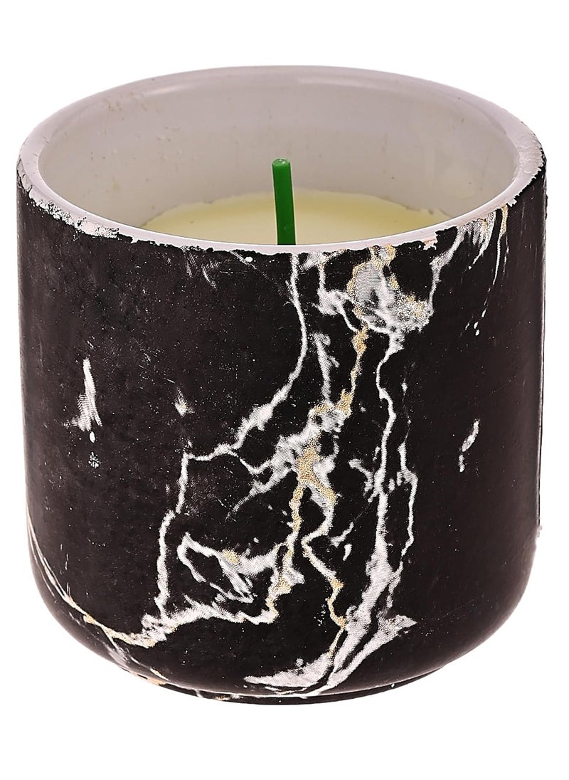 Waxworks - Wax Works Citronella Candle Marbled Pots - Image 1