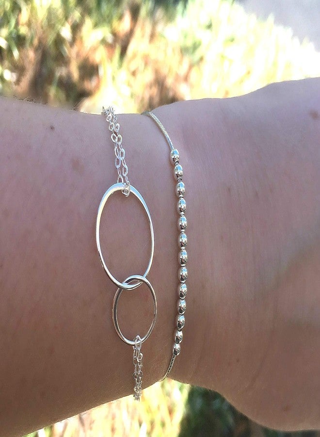 EFYTAL 13th Birthday Gifts for Her, 925 Sterling Silver Bracelet, 13 Beads for 13 Year Old Gift Ideas, Bat Mitzvah Gift, New Teen - Image 3