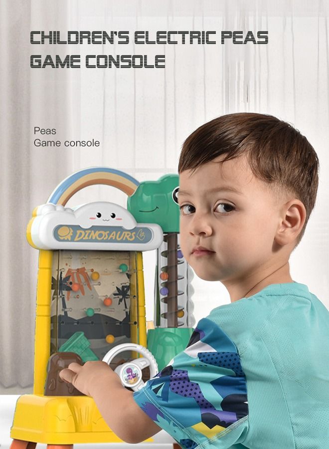 GROIC Electric Dinosaur Console Beads Board Game Catching The Ball Toy Educational Learning Toys