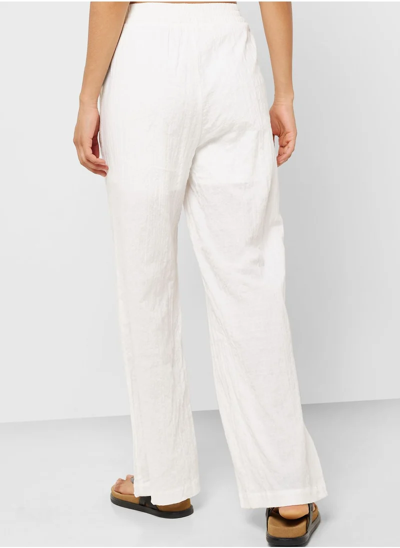 VERO MODA High Waist Wide Leg Pants