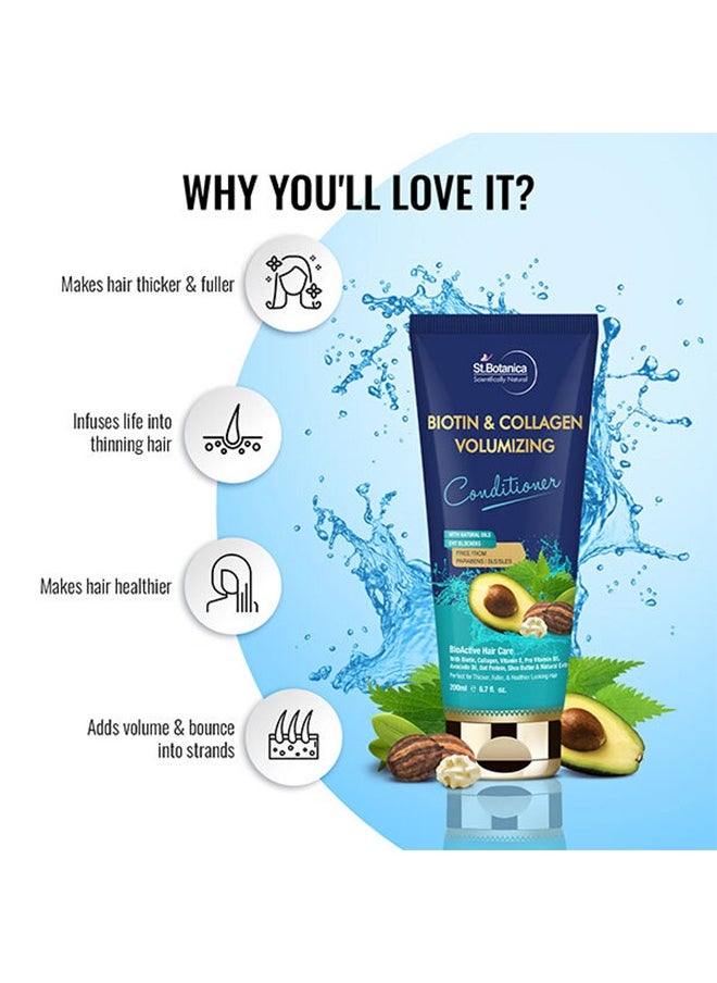 StBotanica - St.Botanica Biotin & Collagen Hair Conditioner - Image 1