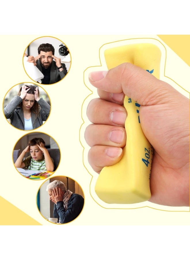 squishy Slow Rising Butter Squishy, Food Stress Balls for Adulds Anxiety Relief Squishies Soft Fidgets for ADHD Gifts Office School(1 Pcs Butter Stick) - Image 4