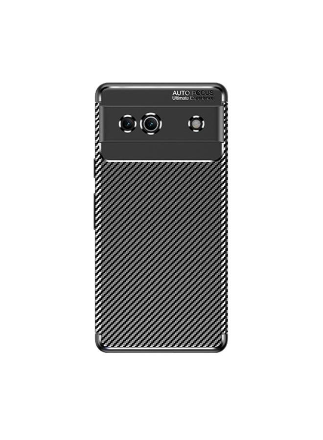 Zaboon Case For Google Pixel 7a Carbon Fiber Texture Shockproof TPU Phone Case - Image 2
