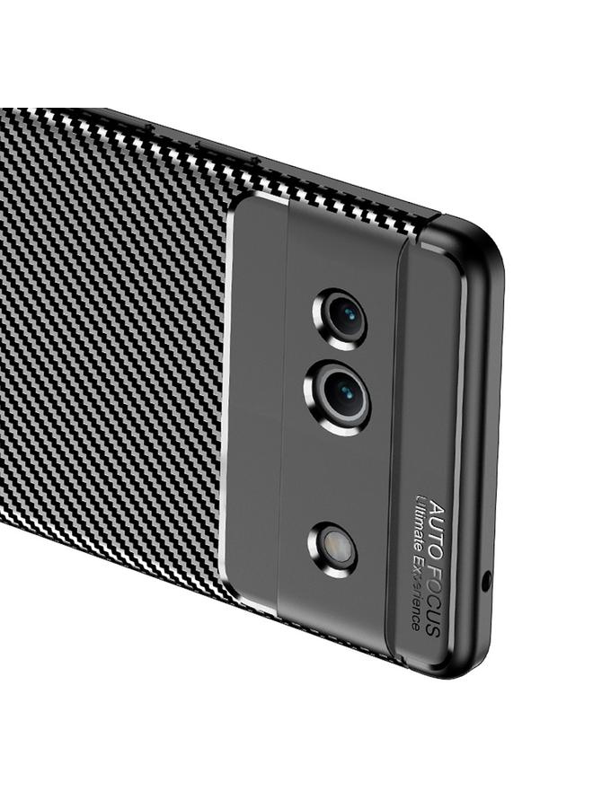 Zaboon Case For Google Pixel 7a Carbon Fiber Texture Shockproof TPU Phone Case - Image 4