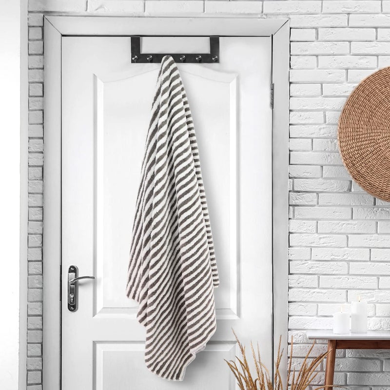 NFI essentials Microfiber Super Absorbent Bath Towel (57"x30") Soft Bath Towel for Multipurpose Use for Sports, Travel, Fitness, Yoga, Bathroom, Gym (TOW-3-P1) - Image 2