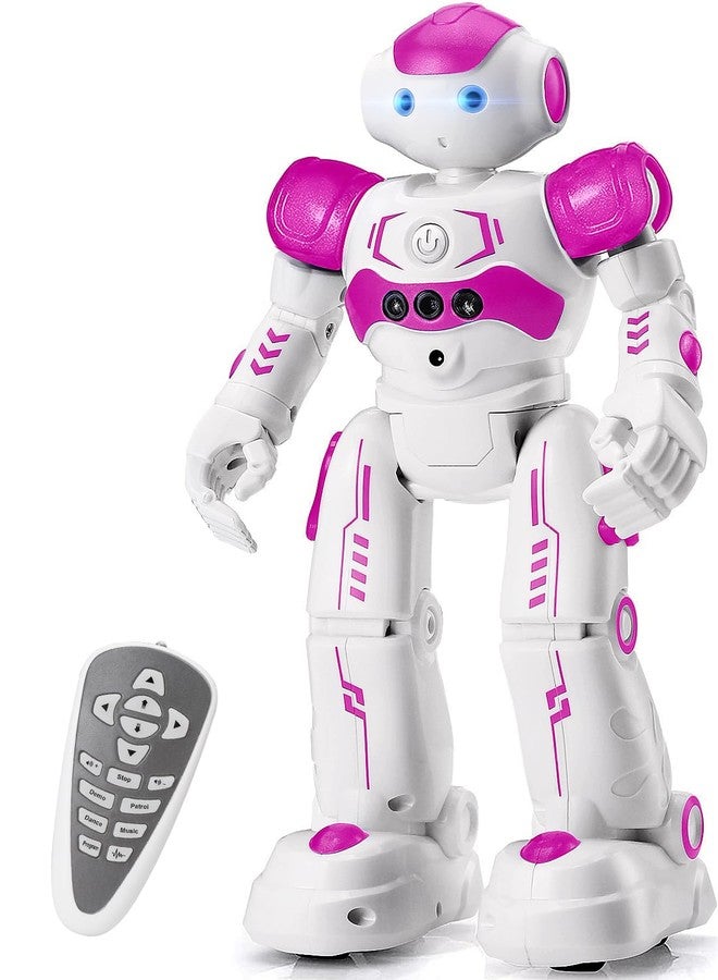 KingsDragon RC Robot Toys for Kids, Gesture & Sensing Programmable Remote Control Smart Robot for Age 3 4 5 6 7 8 Year Old Boys Girls Birthday Gift Present，Rose - Image 1