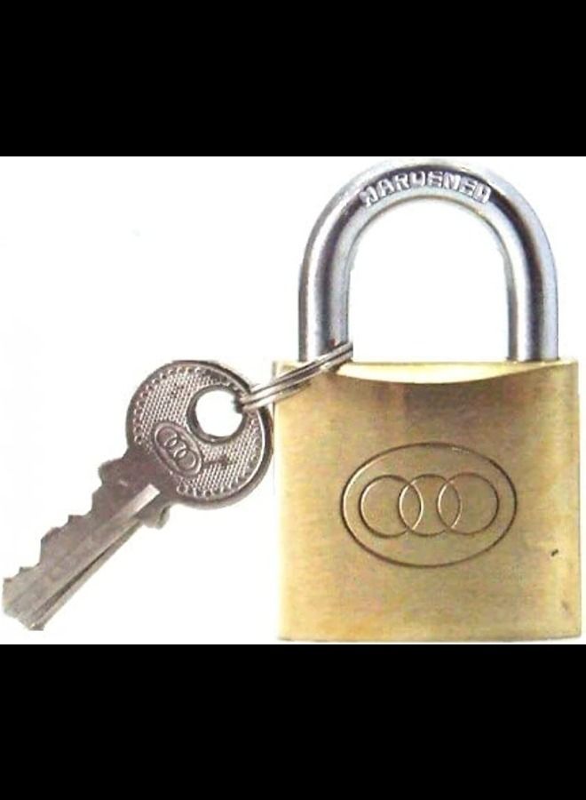 Small Padlock Mini Luggage Lock Bag Travel Suitcase Zip Jewelry Brass