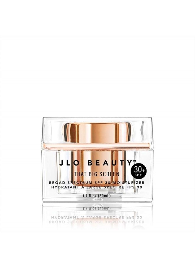 JLO Beauty That Big Screen Broad Spectrum SPF 30 Moisturizer | Hydrates, Protects, Luminizes, Soothes For Smooth, Dewy & Glowing Skin | 1.7 Fl Oz - Image 1