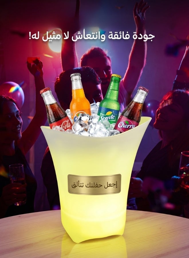 Smart Luminous Ice Bucket | Perfect Cooling, Ambient Lighting & Built-in Speaker - Image 3