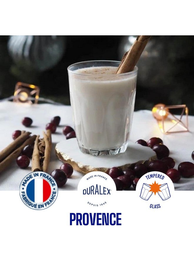 DURALEX كوب دوراليكس® بروفانس الشفاف 160 مل، مجموعة من 6 أكواب | مثالي للمشروبات الساخنة أو الباردة، الشاي، القهوة، العصير، الكوكتيلات، الموكتيلات | زجاج مقسى مقاوم للخدش بشكل فائق - Image 2