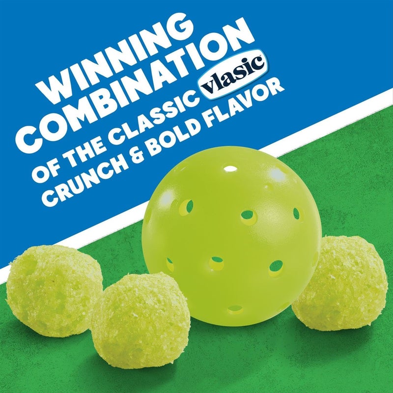 Vlasic Pickle Balls Dill Pickle Flavored Corn Puffs, 2 oz. Snack - Image 4
