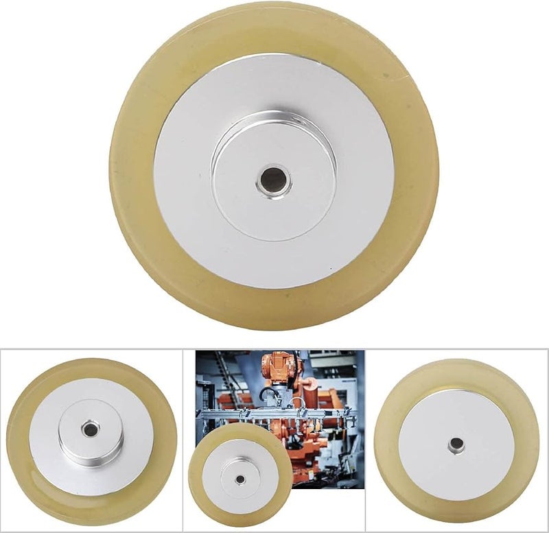 200 ملم عجلة ترميز أتمتة صناعية متر قياس مع مطاط مضاد للانزلاق وقوس من سبائك الألومنيوم - Image 5