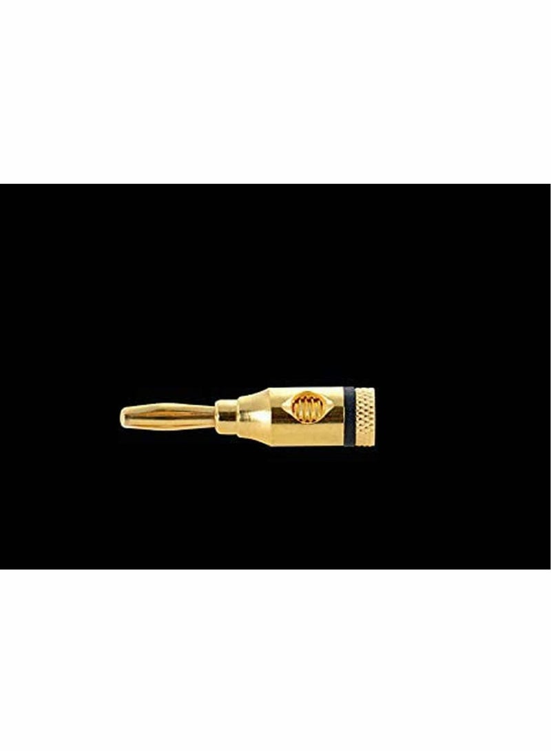 Excefore Banana Plugs 6 Pairs, Closed Screw 24K Gold Plated Banana Speaker Plug Connectors  - Image 4