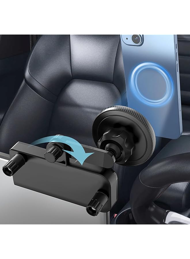 كاست ويف حامل هاتف لسيارات Tesla Model 3/Y/X/S، حامل هاتف مغناطيسي لـ Magsafe وجميع الهواتف، أقوى حامل هاتف مغناطيسي متوافق مع Iphone 15 14 13 Plus Pro Max والمزيد - Image 4