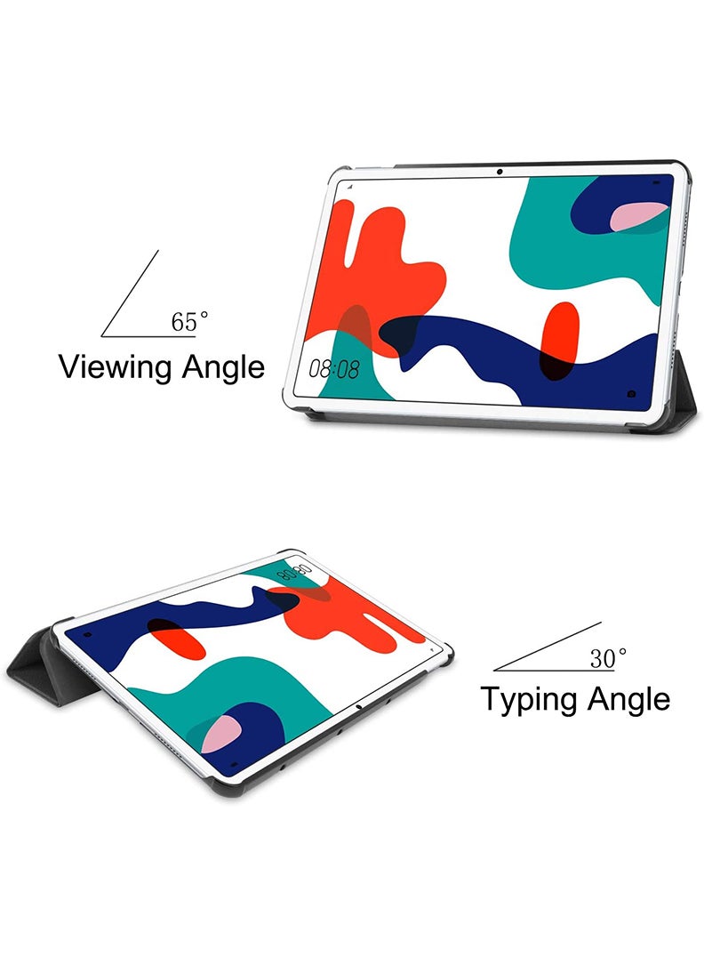 Theodor - Protective Flip Case For Huawei MatePad Pro 10.8 (2021) With Trifold Stand Auto Wake Sleep Shockproof Cover Catch a wave copy - Image 1