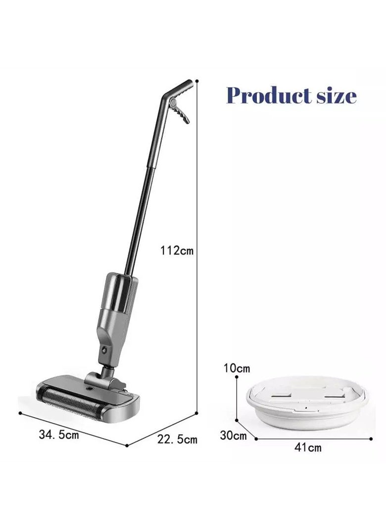 Arabest - Electric Mop, Upgraded Cordless Electric Mops for Floor Cleaning, Self Cleaning Hard Floor Cleaner up to 60 mins, Dual Tank Tech, Self-Propelled, Rechargeable Floor Cleaner for Multi-Surface - Image 1