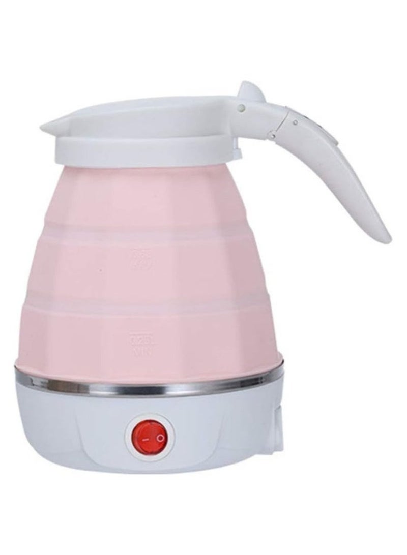 Denx Foldable Electric Kettle – Portable Collapsible Travel Kettle with Fast Boil, Dual Voltage 110-220V, Food Grade Silicone, Auto Shut-Off, Ideal for Outdoor, Office, Hotel & Home Use – White - Image 2