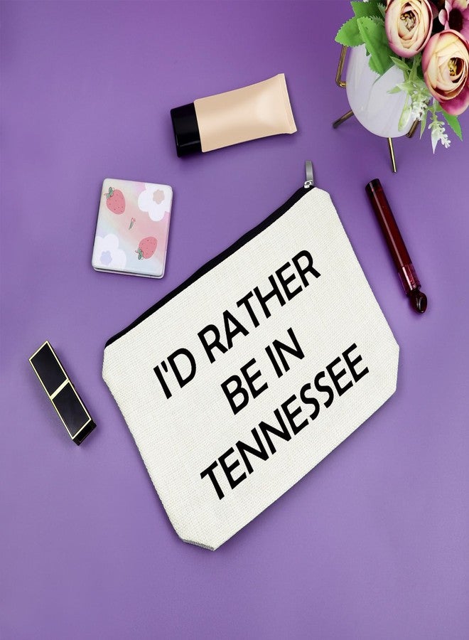 Sazuwu Tennessee Gifts for Women Makeup Bag Tennessee Travel Gifts Tennessee Birthday Gifts Cosmetic Bag Tennessee Themed Party Gifts Trip Gifts for Adults Tennessee Souvenirs Gifts - Image 4