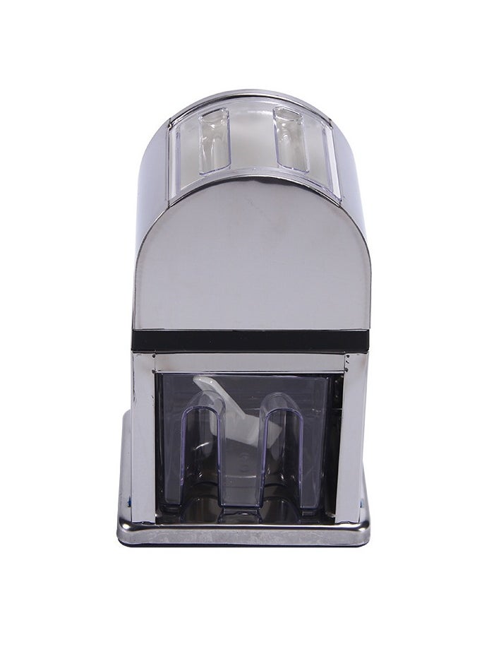 General Stainless Steel Home Hand Crank Ice Crusher Penguin Hand Shaved Ice Machine Mini Small Smoothie Machine  - Image 4