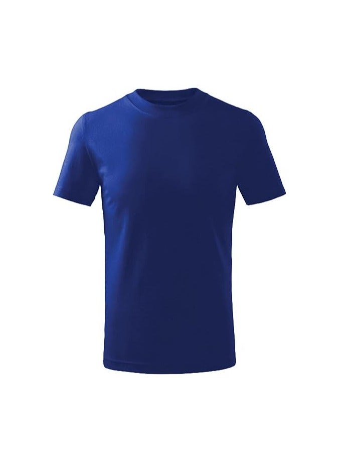 PRINTSHOP4ME 10 pcs Adult Round Neck Combed Men's T Shirt 190 GSM Pure Cotton Basic Colors  - Image 2
