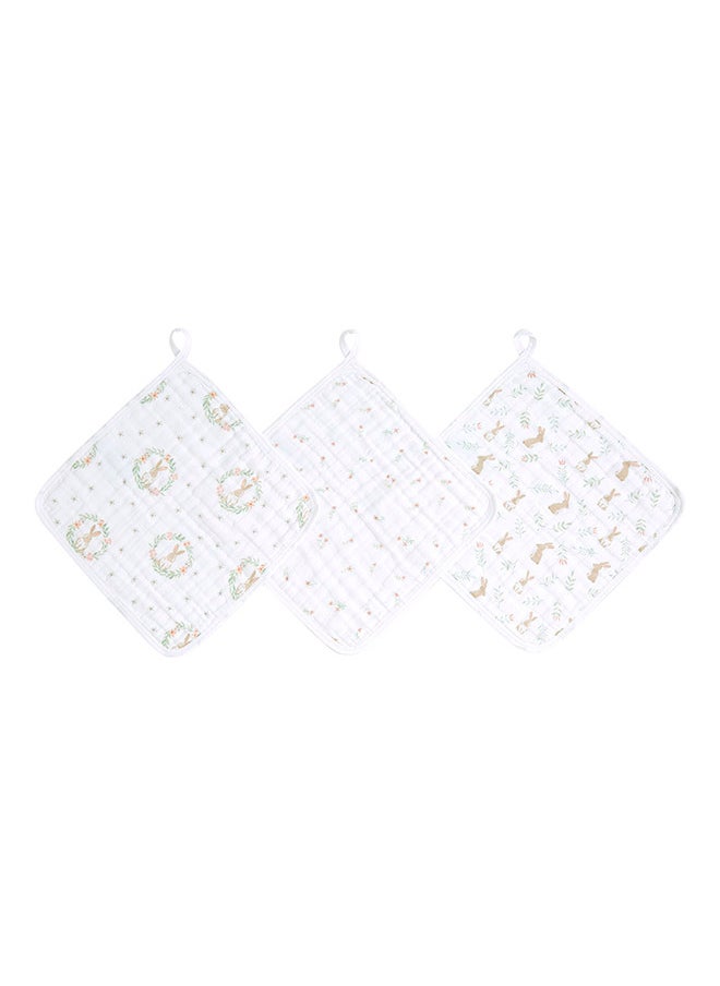 Pack Of 3 Cotton Washcloth - Blushing Bunnies - pzsku/Z0FA55B67BA9CB101B739Z/45/_/1718357153/2c2b5c87-1680-43c7-8da6-b45c863a4be0