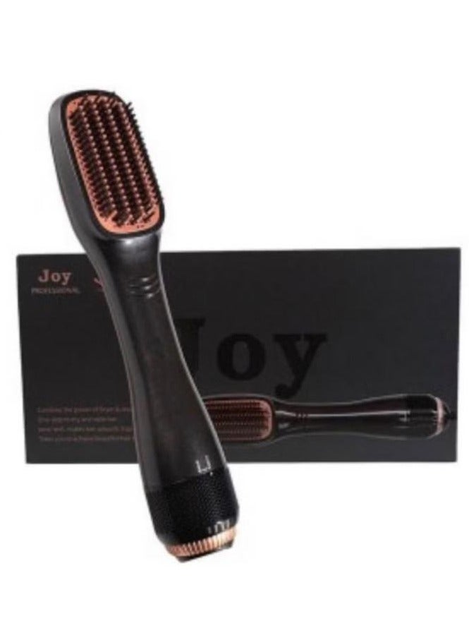JOY CARE Ceramic Dryer And Styler 2 In 1 Black/Beige - Image 1