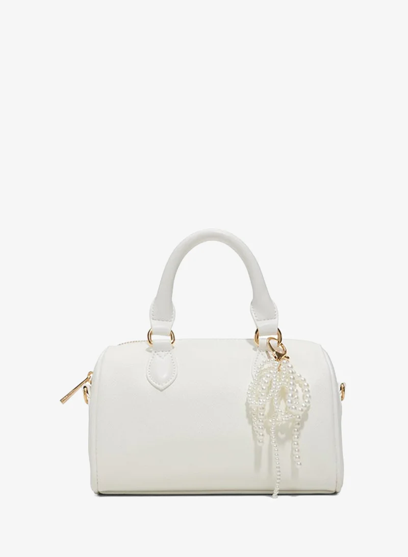 كول ات سبرنج Tanaa Ladies White Satchel Bag