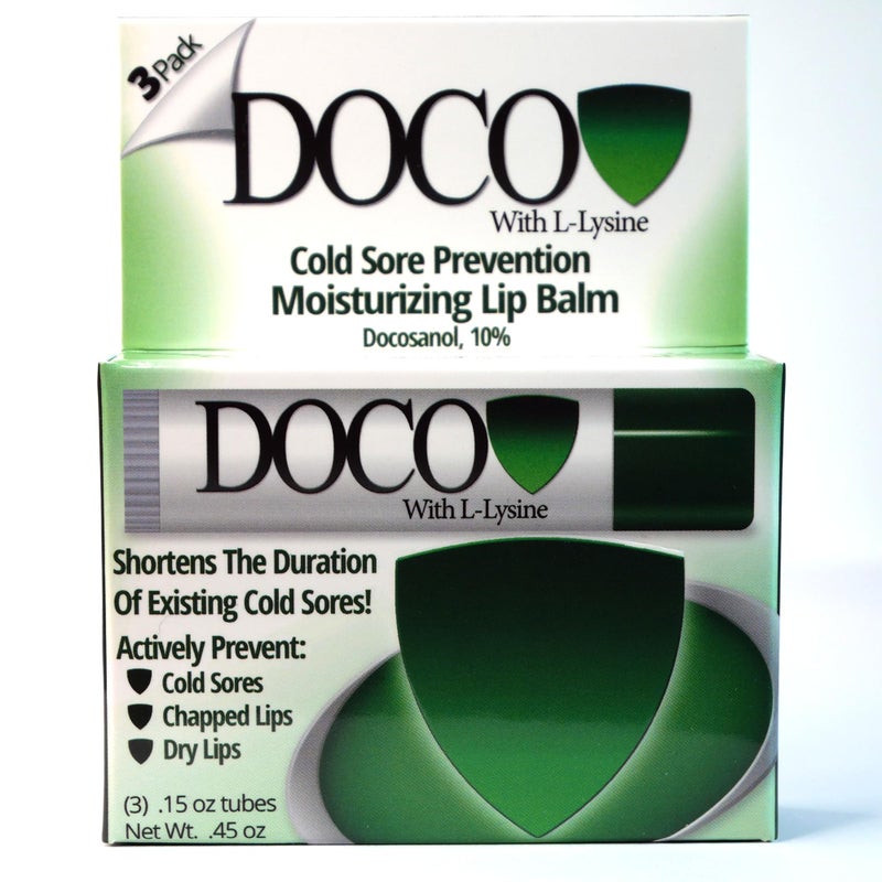 DocoShield Lip Balm w/Docosanol and Lysine (3-Pack) - Image 4