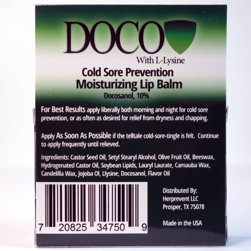 DocoShield Lip Balm w/Docosanol and Lysine (3-Pack) - Image 3