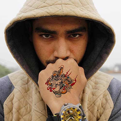 MECOLOUR Printable Temporary Tattoo Paper for Laser/Inkjet Printer - 8.5"X11"-20 sets DIY Personalized Image Transfer Sheet for skin - Image 2