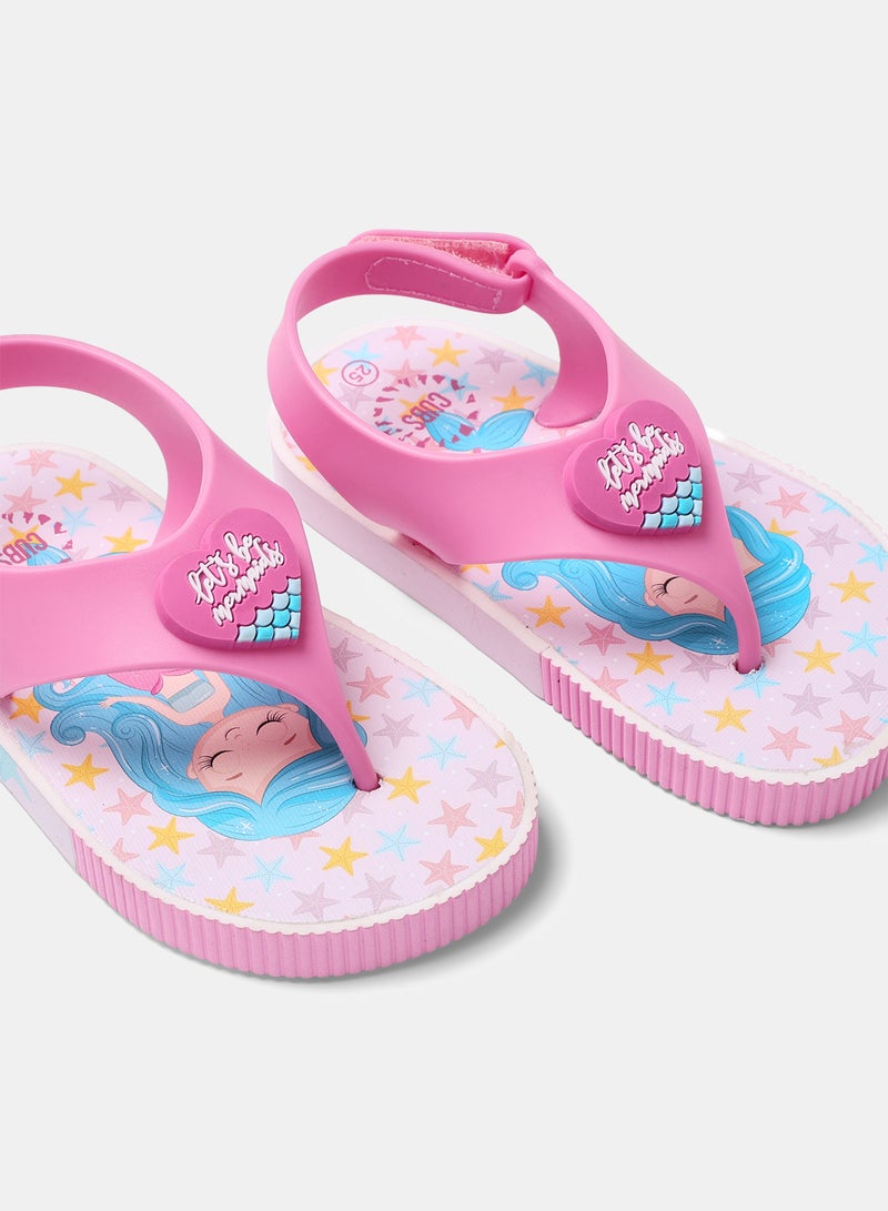 CUBS Mermaid Toddler Flip-Flop Kids - Image 4