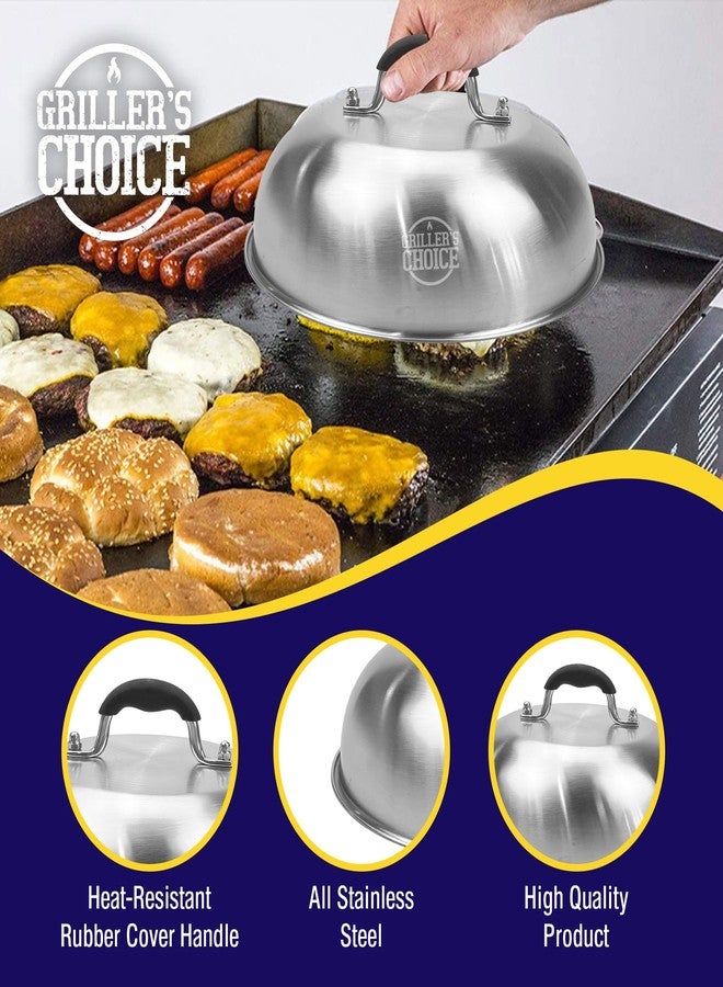 Grillers Choice Press and Griddle Dome Cover - Parent (Circular) - Image 2