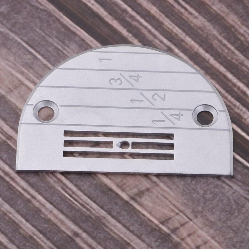 klarako Needle Plate for Industrail Single Needle Sewing Machine, Silver, E24 - Image 1