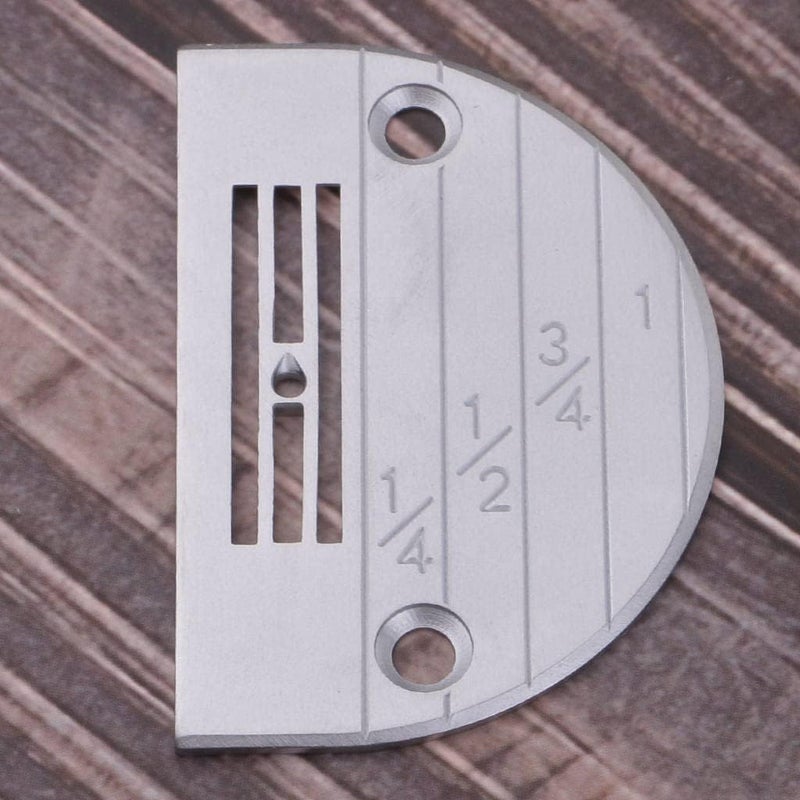 klarako Needle Plate for Industrail Single Needle Sewing Machine, Silver, E24 - Image 4