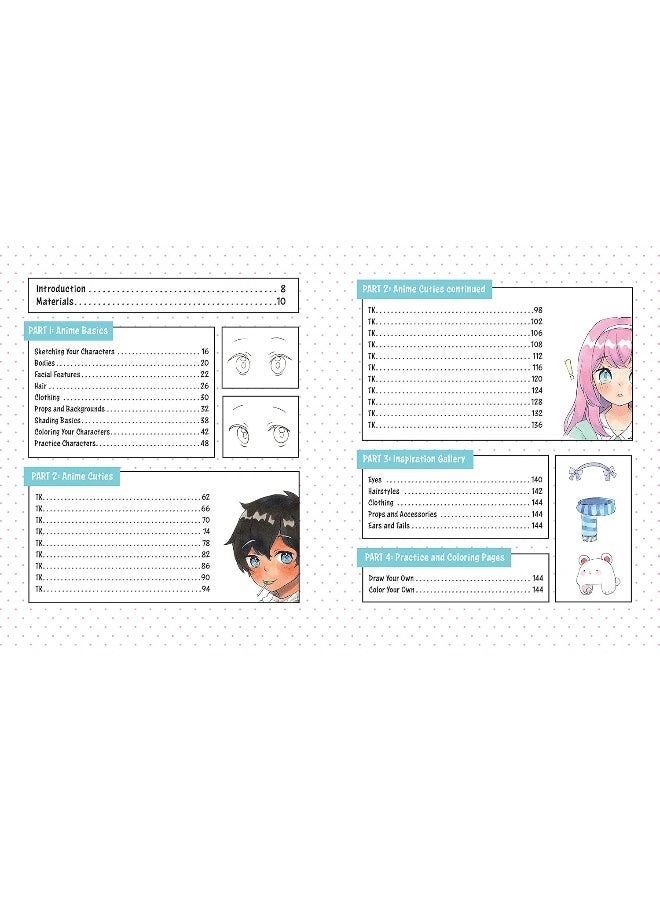 Anime Art Class: A Complete Course in Drawing Manga Cuties (Cute and Cuddly Art, 4)