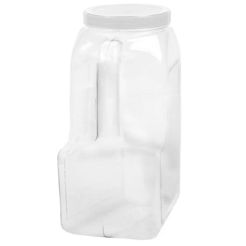 Mountain West Company Oblong Jar with Handle, 2 Pack, Plastic Storage Container, Great for Liquid, 1.25 Gallon Size - Image 3