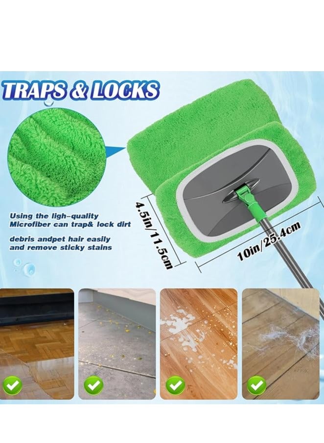 تمر (فاكهة) 10-منصات ممسحة مايكروفايبر قابلة للغسل للكنس - Image 2