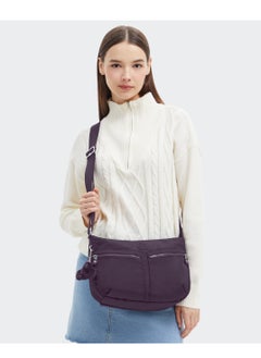 kipling Izellah Medium Across Body Shoulder Bag Ultimate Plum  - Image 2