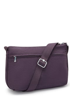 kipling Izellah Medium Across Body Shoulder Bag Ultimate Plum  - Image 4