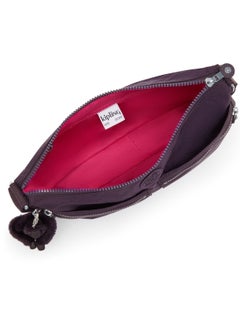 kipling Izellah Medium Across Body Shoulder Bag Ultimate Plum  - Image 3