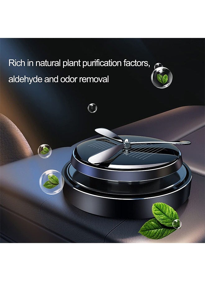 Generic - Car Air Freshener,Solar Car Diffuser,Solar-powered Rotary Fragrance Diffuser Suitable for Interior Decoration - Image 1