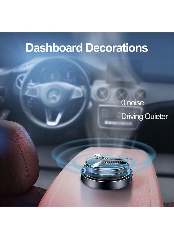 Generic - Car Air Freshener,Solar Car Diffuser,Solar-powered Rotary Fragrance Diffuser Suitable for Interior Decoration - Image 1