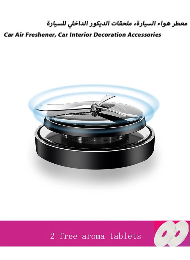Generic - Car Air Freshener,Solar Car Diffuser,Solar-powered Rotary Fragrance Diffuser Suitable for Interior Decoration - Image 1